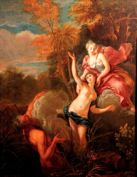 Nymphen beim Bade, 18. Jahrhundert, Frankreich