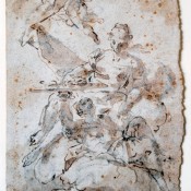 Freskenentwurf, süddeutsch / italienisch, 18. Jh.
